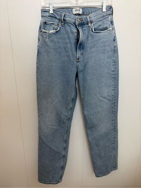 Agolde Light Blue High-Rise Denim Jeans